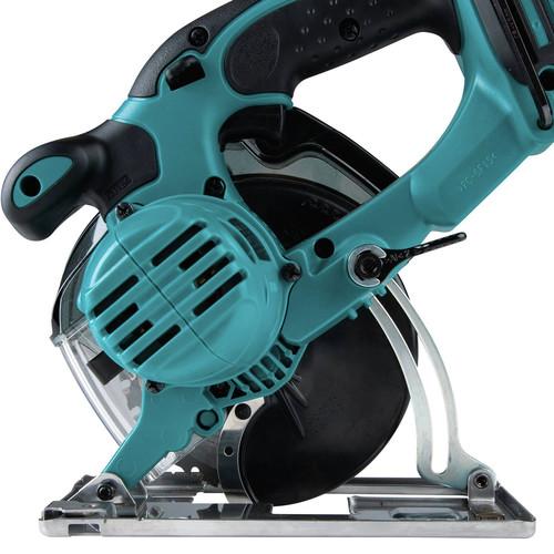 Makita 18V LXT Cordless Lithium-Ion 5-3/8 in. Metal Cutting Saw Kit with Electric Brake and Chip Collector (5 Ah) - XSC03T - Image 5