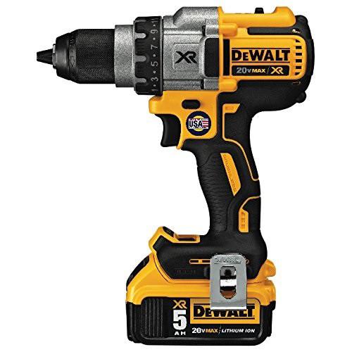DEWALT 20V MAX XR Lithium-Ion Brushless 3-Speed 1/2 in. Cordless Drill Driver Kit (5 Ah) - DCD991P2 - Image 2