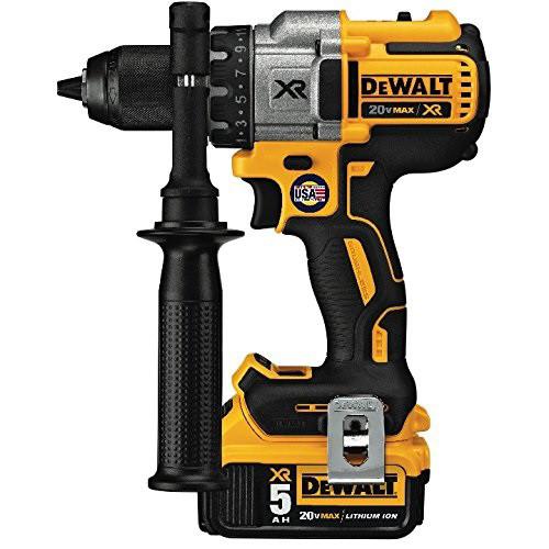 DEWALT 20V MAX XR Lithium-Ion Brushless 3-Speed 1/2 in. Cordless Drill Driver Kit (5 Ah) - DCD991P2 - Image 3