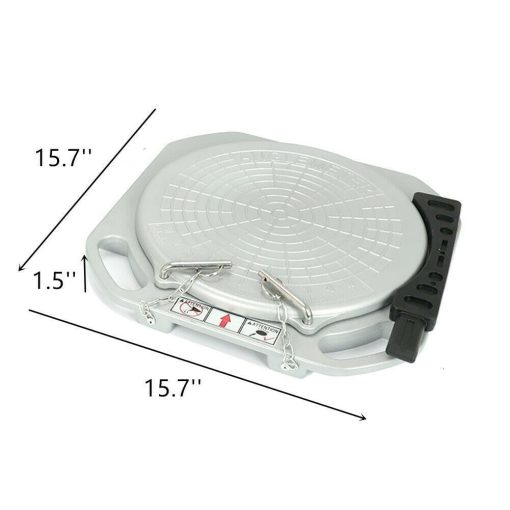 2 Wheel Alignment Turntable Plates 11,000 LBS Load Capacity + Bridge Blocks - Image 2