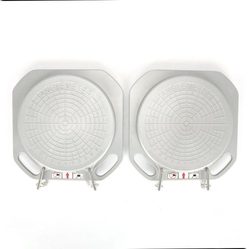 2 Wheel Alignment Turntable Plates 11,000 LBS Load Capacity + Bridge Blocks - Image 4