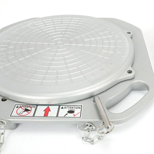 2 Wheel Alignment Turntable Plates 11,000 LBS Load Capacity + Bridge Blocks - Image 11