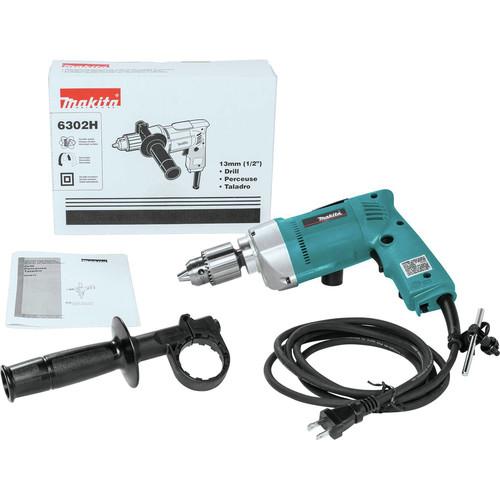 Makita 6302H 6.5 Amp 0 – 550 RPM Variable Speed 1/2 in. Corded Drill - Image 3