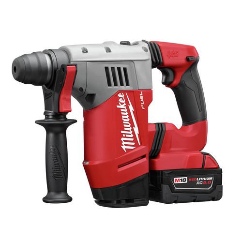 Milwaukee 2715-22 M18 FUEL Lithium-Ion 1-1/8 in. SDS Plus Rotary Hammer Kit - Image 2