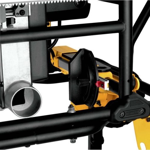 DEWALT 10 in. 15 Amp Site-Pro Compact Jobsite Table Saw with Rolling Stand - DWE7491RS - Image 3