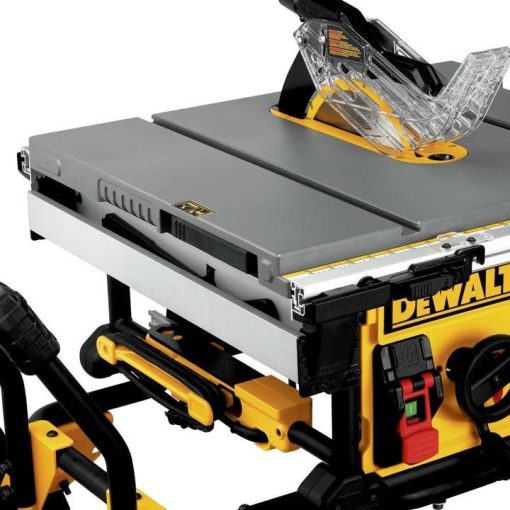DEWALT 10 in. 15 Amp Site-Pro Compact Jobsite Table Saw with Rolling Stand - DWE7491RS - Image 5