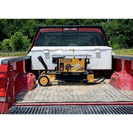 DEWALT 10 in. 15 Amp Site-Pro Compact Jobsite Table Saw with Rolling Stand - DWE7491RS - Image 10