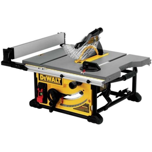 DEWALT 10 in. 15 Amp Site-Pro Compact Jobsite Table Saw with Rolling Stand - DWE7491RS - Image 15