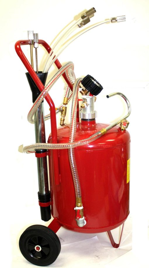 6 Gallon Fluid Evacuator Dispenser Oil Extractor Extract Tank for BMW BENZ VW - Image 3