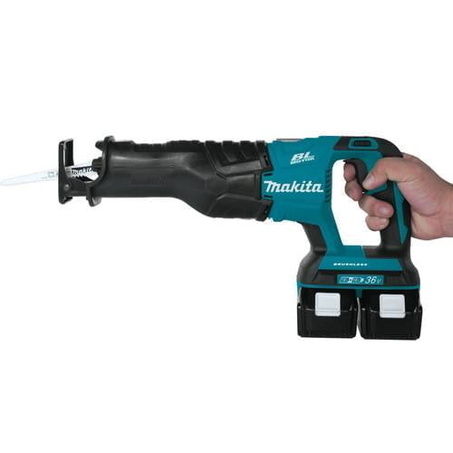 Makita 18V X2 LXT Lithium-Ion (36V) Brushless Cordless Recipro Saw Kit (5.0Ah) - XRJ06PT - Image 3