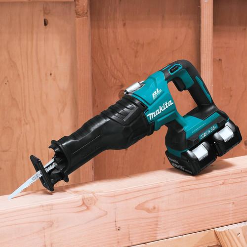 Makita 18V X2 LXT Lithium-Ion (36V) Brushless Cordless Recipro Saw Kit (5.0Ah) - XRJ06PT - Image 4
