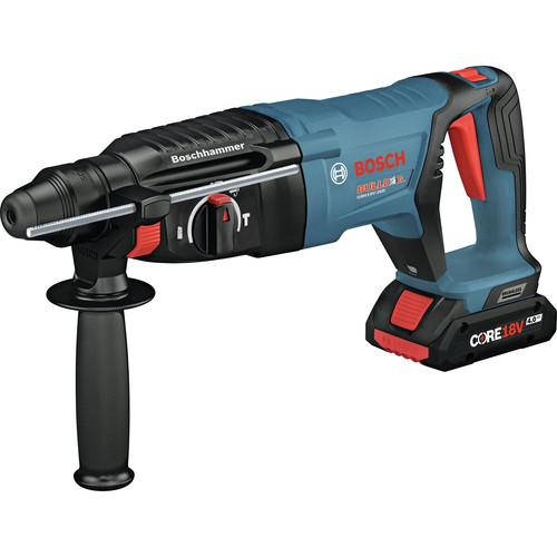 Bosch 18V EC Brushless SDS-Plus Bulldog 1 in. Rotary Hammer Kit with CORE18V 4.0 Ah Compact Battery - GBH18V-26DK15 - Image 2