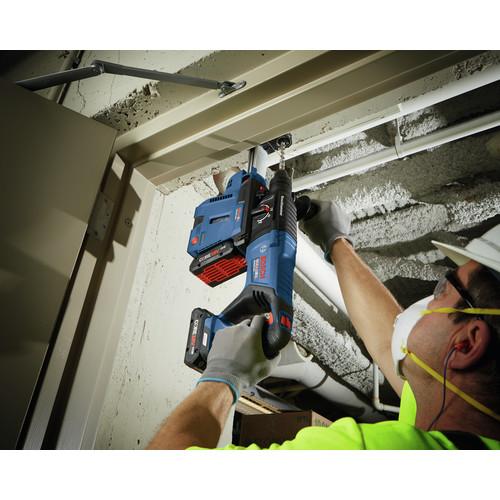 Bosch 18V EC Brushless SDS-Plus Bulldog 1 in. Rotary Hammer Kit with CORE18V 4.0 Ah Compact Battery - GBH18V-26DK15 - Image 9