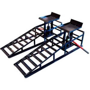 Hydraulic Vehicle Ramps 10,000lb.Capacity Portable Car Repair **A Pair**
