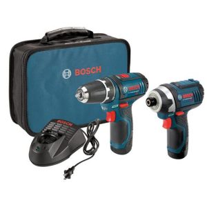 Factory Reconditioned Bosch 12V Lithium-Ion 3/8 in. Drill Driver and Impact Driver Combo Kit - CLPK22-120-RT