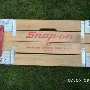 Vintage Snap On JC7 Wooden Creeper