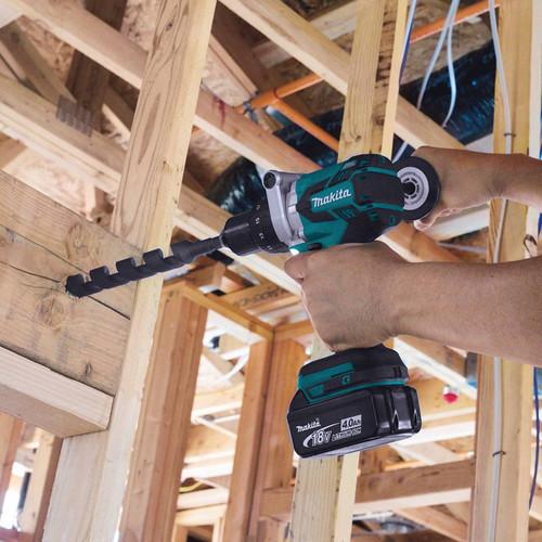 Factory Reconditioned Makita 18V LXT Lithium-Ion Brushless 1/2 in. Cordless Hammer Drill Driver Kit (4 Ah) - XPH07M-R - Image 4