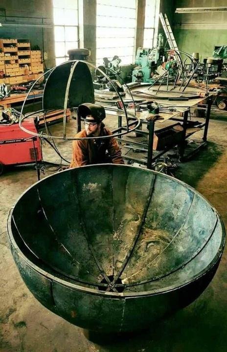 5 ft Death Star fire Pit - Image 2