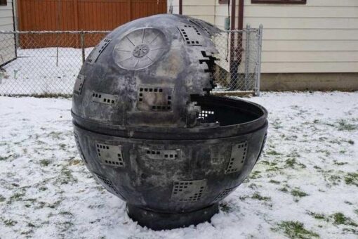 5 ft Death Star fire Pit - Image 3