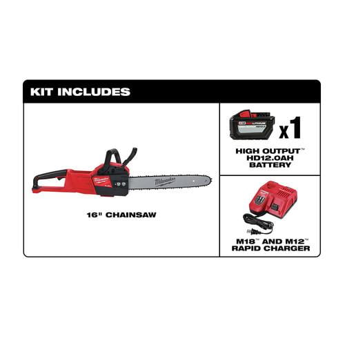 Milwaukee 2727-21HD M18 FUEL 16 in. Chainsaw Kit - Image 19