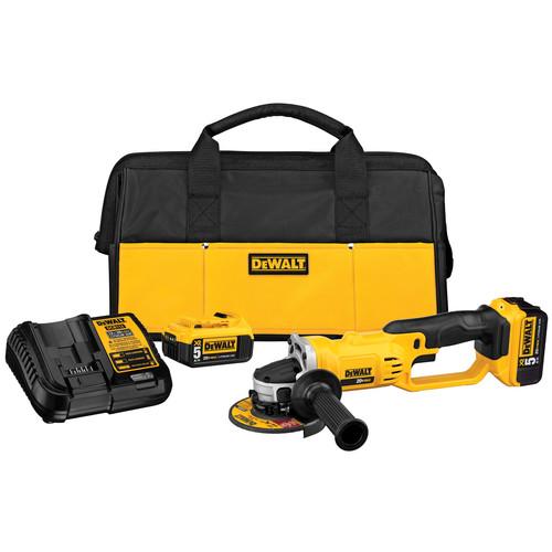 DEWALT 20V MAX Cordless Lithium-Ion 5 in. Grinder Kit - DCG412P2
