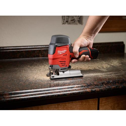 Milwaukee 2445-21 M12 12V Cordless Lithium-Ion High Performance Hybrid Grip Jig Saw - Image 11