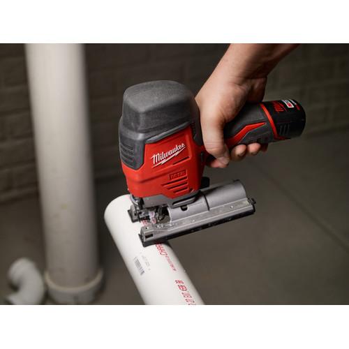 Milwaukee 2445-21 M12 12V Cordless Lithium-Ion High Performance Hybrid Grip Jig Saw - Image 12