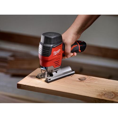 Milwaukee 2445-21 M12 12V Cordless Lithium-Ion High Performance Hybrid Grip Jig Saw - Image 6