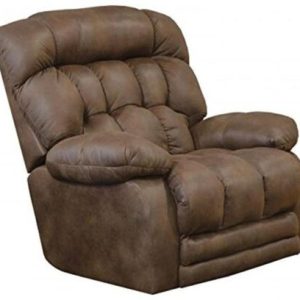 64210-7-1300-79 (Sunset) Horton Power Lay Flat Recliner with Extended Ottoman. Rated for 400 lbs. Free Curbside Delivery Extended Length 85 Inches