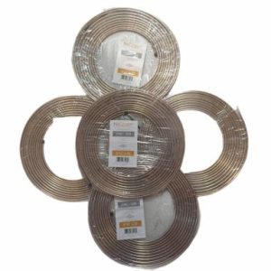 AGS 5 Pk Nickel Copper Ferrous Alloy Hydraulic Brake Line 3/16" x 25' CNC-325
