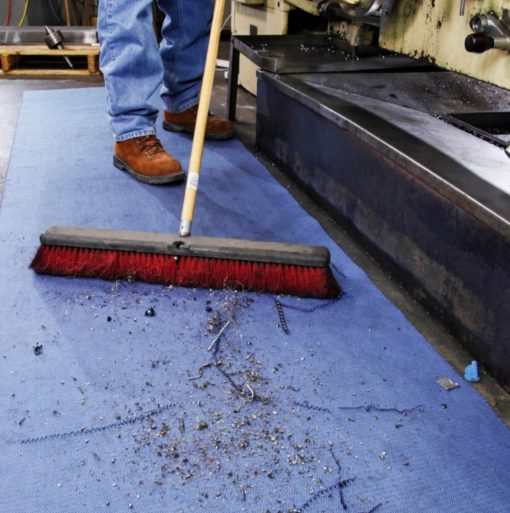 New Pig Grippy 32 in. x 100 ft. Blue Absorbent Mat NEW PIG MAT3210 - Image 3