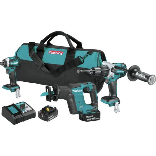 Makita 18V LXT Lithium-Ion 5.0 Ah Brushless 3-Piece Combo Kit - XT336T