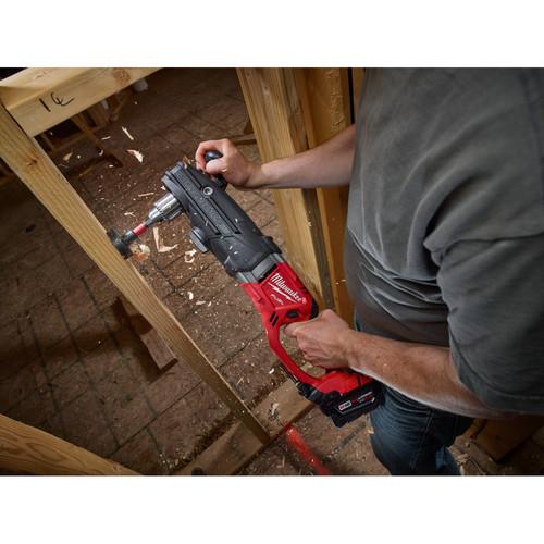 Milwaukee 2709-22 M18 FUEL SUPER HAWG Lithium-Ion 1/2 in. Cordless Right Angle Drill Kit (5 Ah) - Image 6