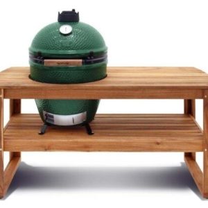 Big Green Egg Acacia Hardwood Table for Large EGG