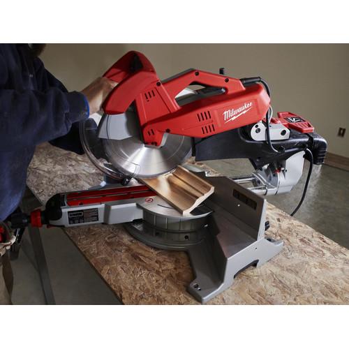 Milwaukee 6955-20 12 in. Dual-Bevel Sliding Compound Miter Saw - Image 3