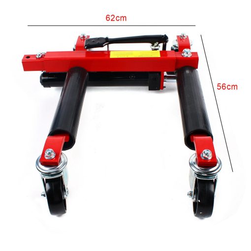 4400lb 2 Ton Hydraulic Positioning Car Wheel Dolly Jack Lift for Moving Vehicle - Image 5