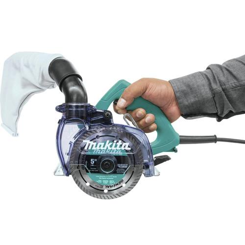 Makita 4100KB 5 in. Dry Masonry Saw with Dust Extraction - Image 2