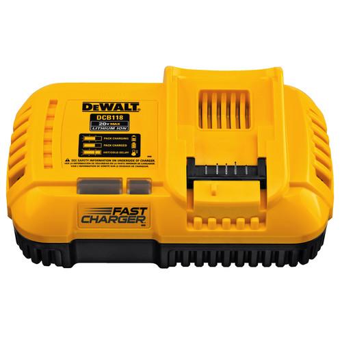 DEWALT 20V-60V MAX 4-8 Amp Fan-Cooled Fast Charger with FlexVolt 9.0 Ah Battery - DCB118X1 - Image 2
