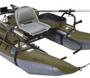 Colorado XT Inflatable Pontoon Boat With Transport Wheel & Motor Mount