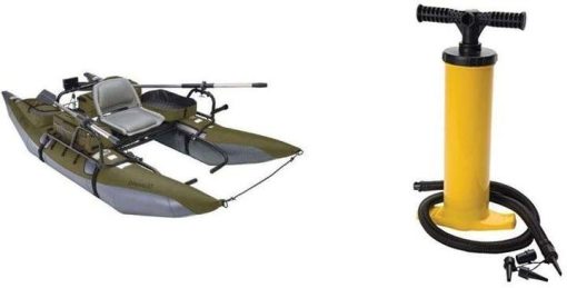 Colorado XT Inflatable Pontoon Boat With Transport Wheel & Motor Mount - Image 2