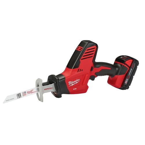Milwaukee 2625-21CT M18 Lithium-Ion Hackzall Reciprocating Saw with Compact Lithium-Ion Battery - Image 3