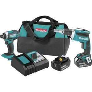 Makita 18V LXT Cordless Lithium-Ion 4.0 Ah 2-Piece Combo Kit - XT262T
