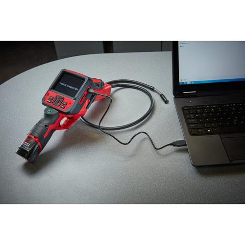 Milwaukee 2317-21 M12 1.5 Ah Cordless Lithium-Ion M-SPECTOR FLEX 3 ft. Inspection Camera Cable with PIVOTVIEW Kit - Image 10