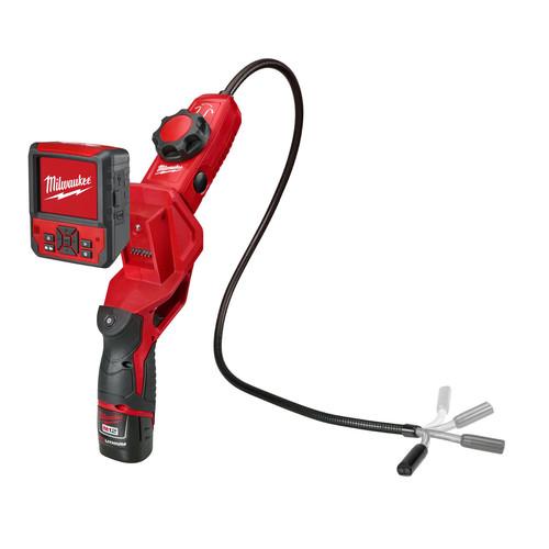 Milwaukee 2317-21 M12 1.5 Ah Cordless Lithium-Ion M-SPECTOR FLEX 3 ft. Inspection Camera Cable with PIVOTVIEW Kit - Image 4