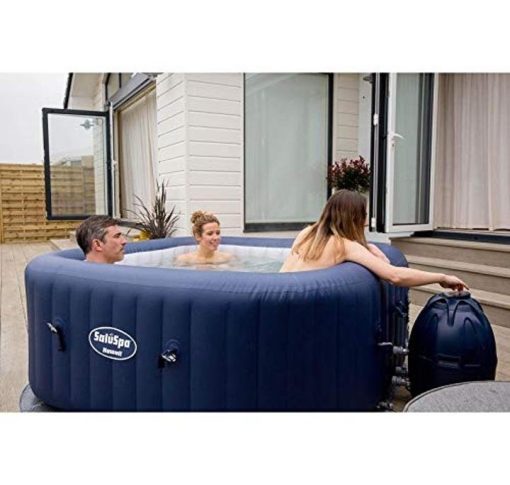 Bestway SaluSpa Hawaii AirJet 6-Person Portable Inflatable Spa Hot Tub (2 Pack) - Image 4