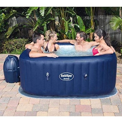 Bestway SaluSpa Hawaii AirJet 6-Person Portable Inflatable Spa Hot Tub (2 Pack) - Image 5