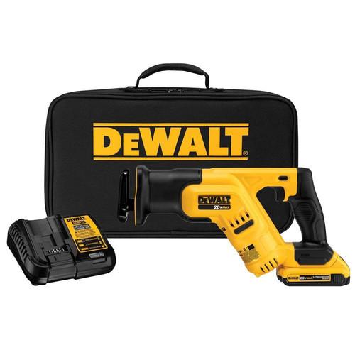Factory Reconditioned DEWALT 20V MAX Cordless Lithium-Ion Compact Reciprocating Saw Kit - DCS387D1R