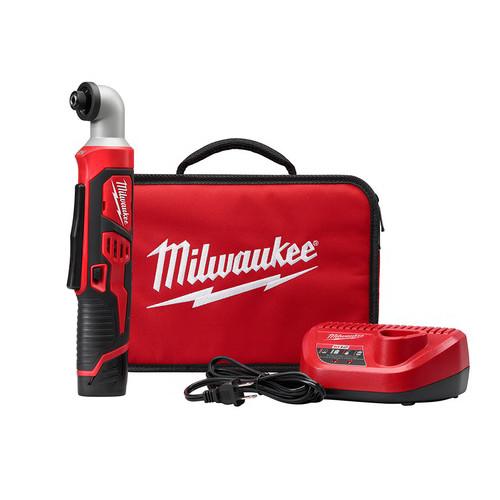 Milwaukee 2467-21 M12 Lithium-Ion 1/4 in. Right Angle Impact Driver Kit